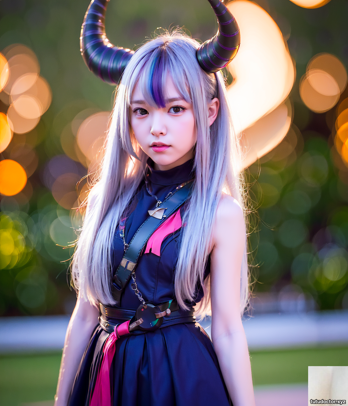 A large number of AI cosplays of popular VTubers are created