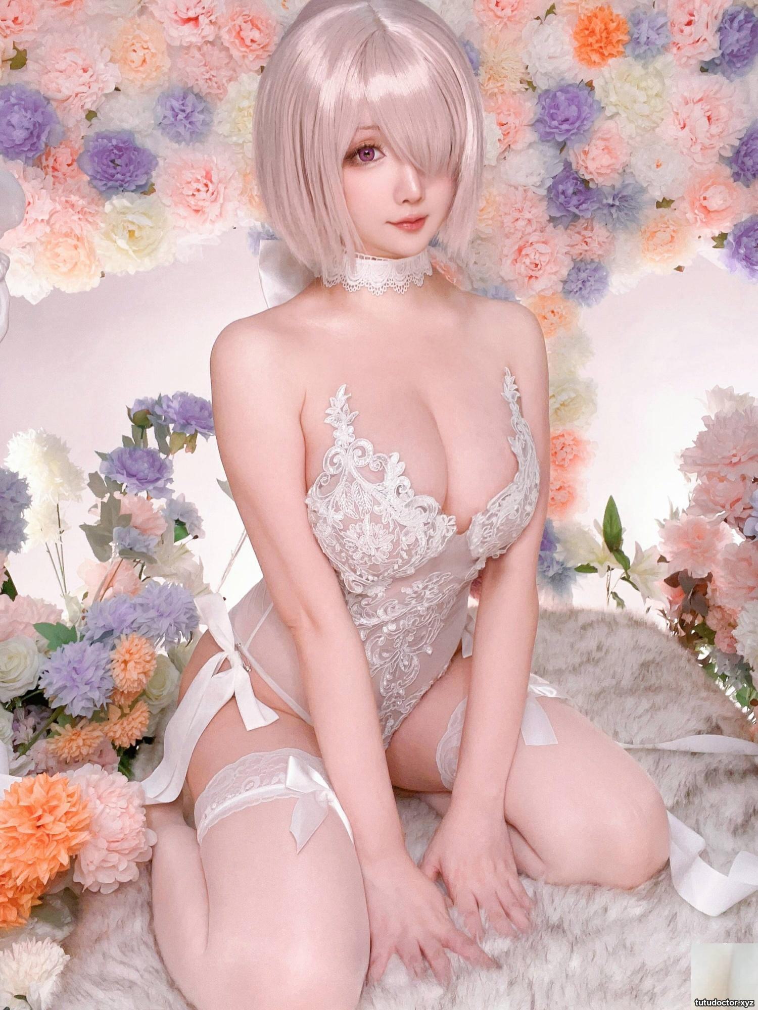 (Online collection) Welfare Girl Xingzhi Chichi’s “Ma Xiu Wedding Dress” VIP Exclusive (80P)