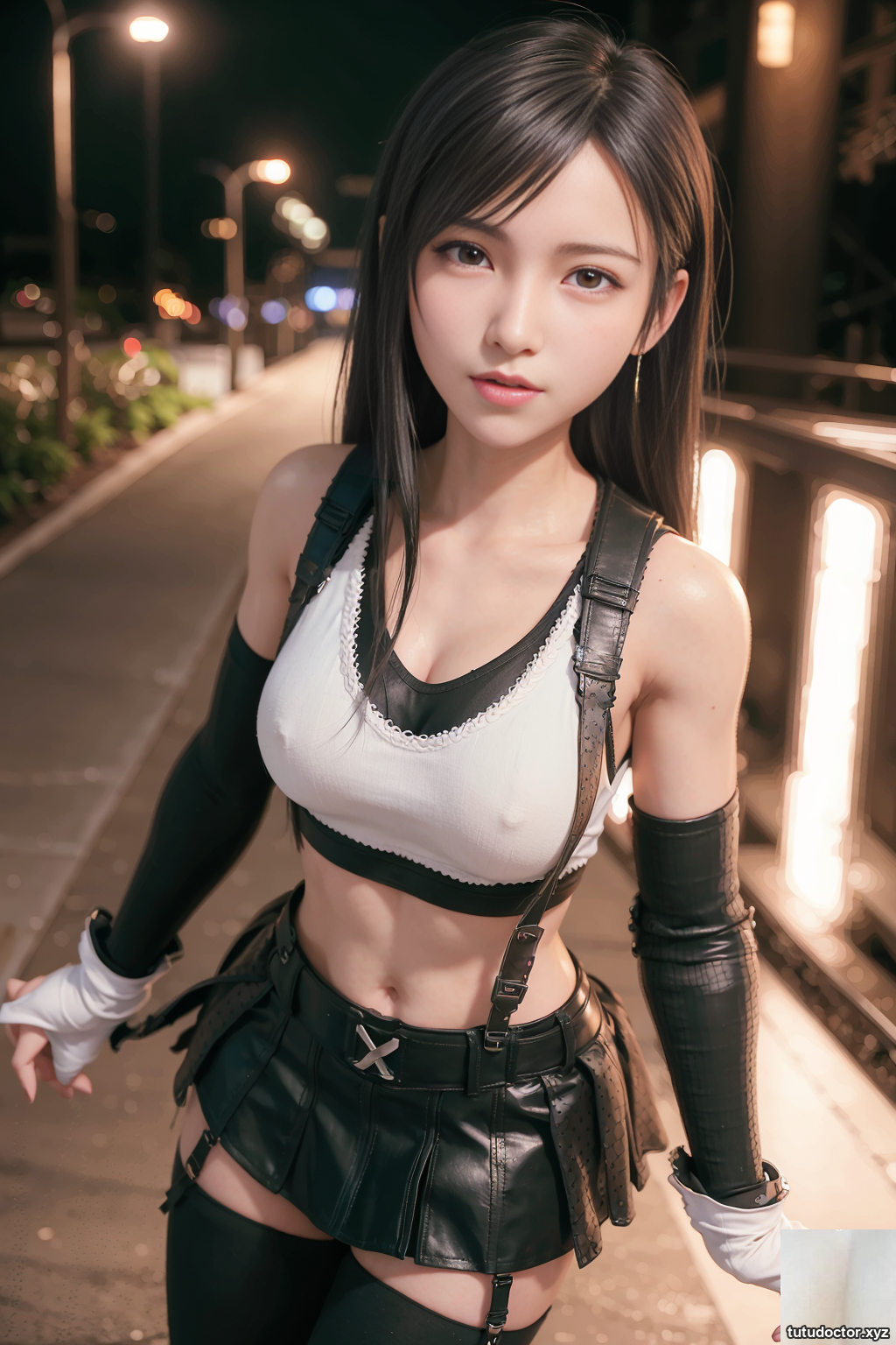 AI Art-Tifa in real life