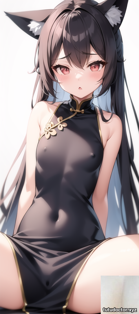 Original two-dimensional AI photo of a cheongsam fox girl · photo 3 of 15