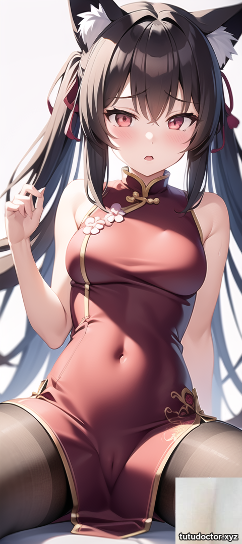 Original two-dimensional AI photo of a cheongsam fox girl · photo 6 of 15