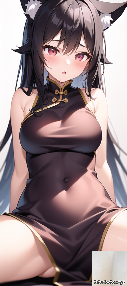 Original two-dimensional AI photo of a cheongsam fox girl · photo 13 of 15