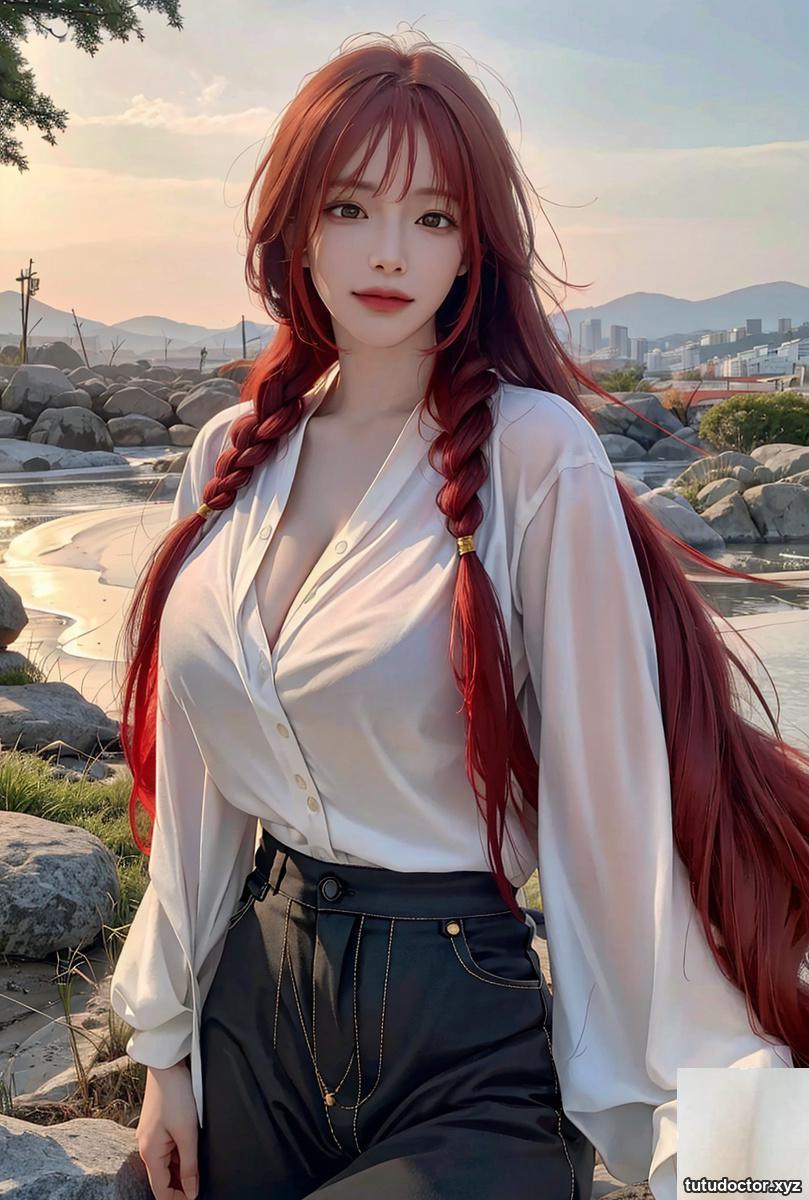 AI generated beauty~Redhead