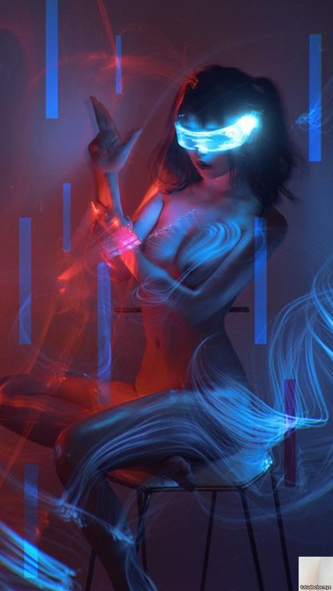 (Online collection) Explosive Girl Meow Xiaoji “Cyberpunk” (12P)