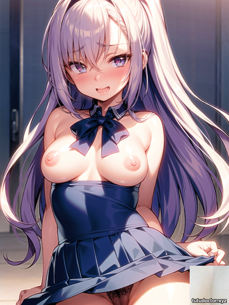 (AI illustration) A large amount of erotic images of well-developed female students