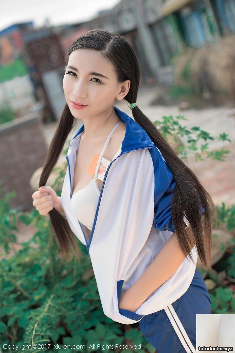 Pure beauty Zhao Ying, youthful school uniform, beautiful · photo 6 of 13