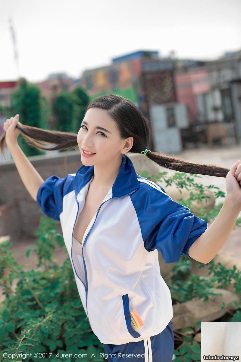 Pure beauty Zhao Ying, youthful school uniform, beautiful · photo 7 of 13