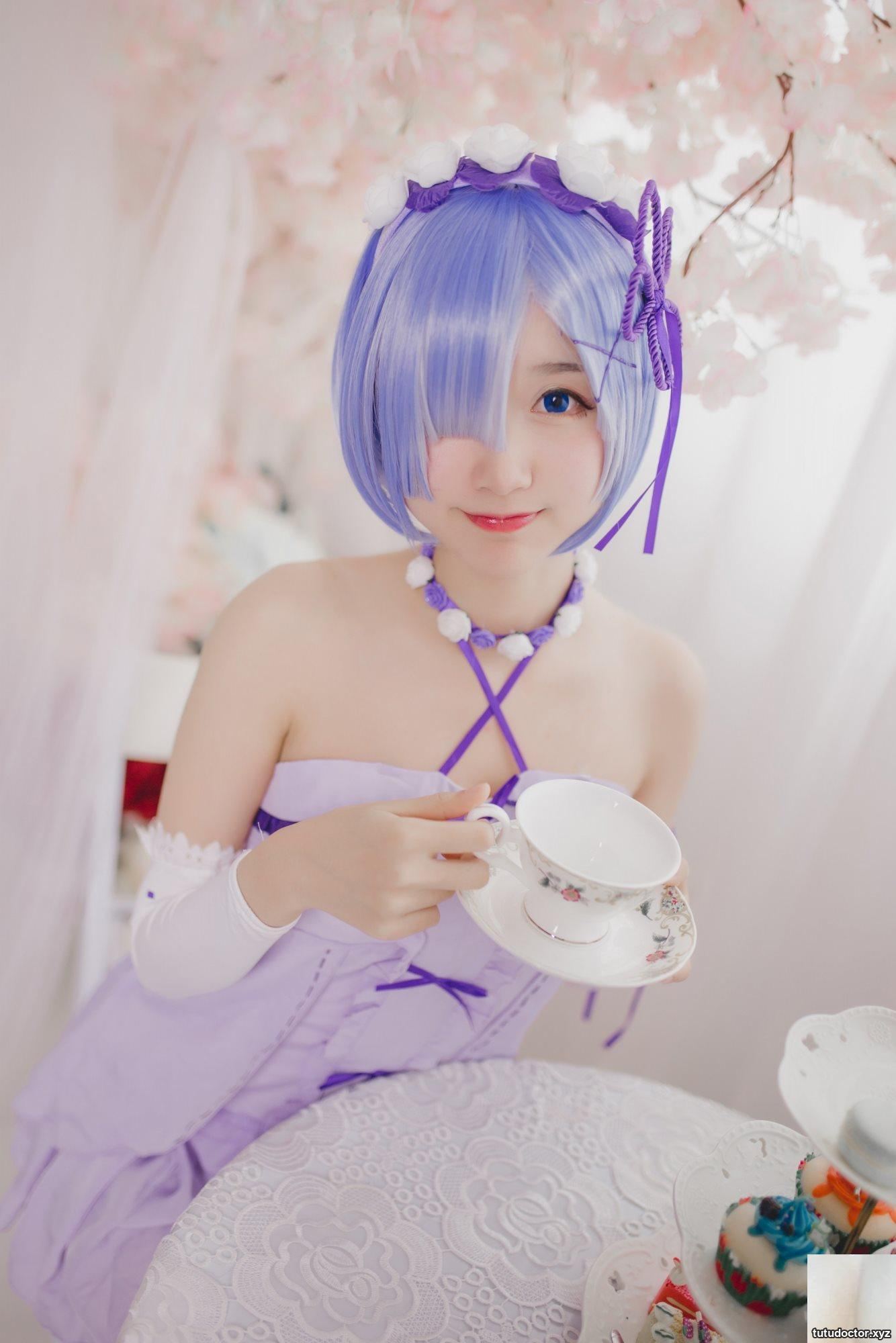 (Online collection) Welfare Girl-Mu Mian Mian OwO Rem Birthday VIP Exclusive (24P)