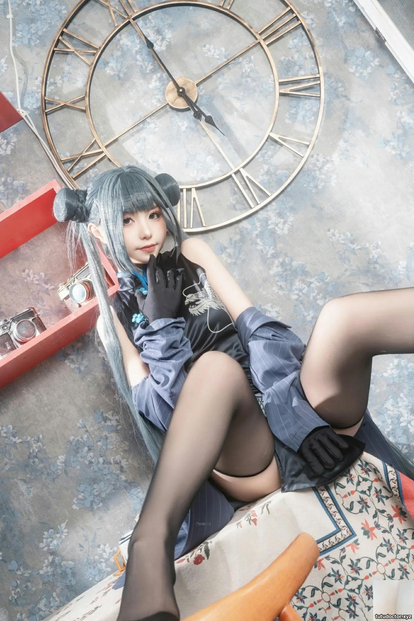 Explosive girl Nya Xiaoji – Blue File Feisaki · photo 26 of 80