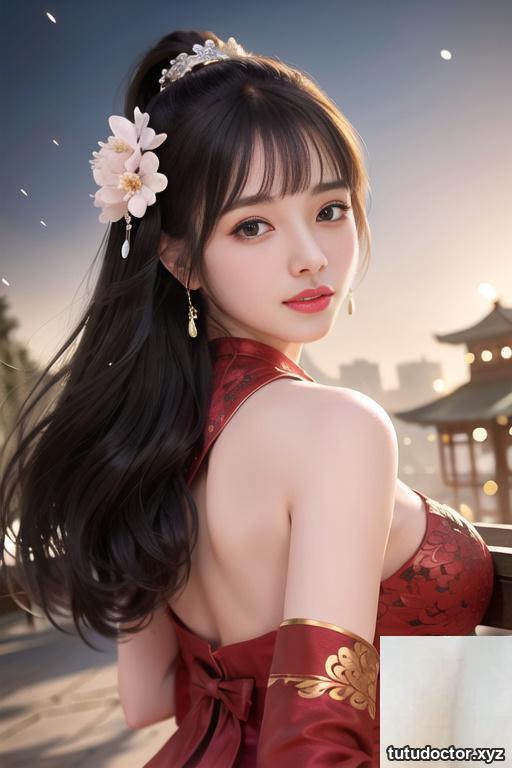 AI generated beauty~As D-Chinese style