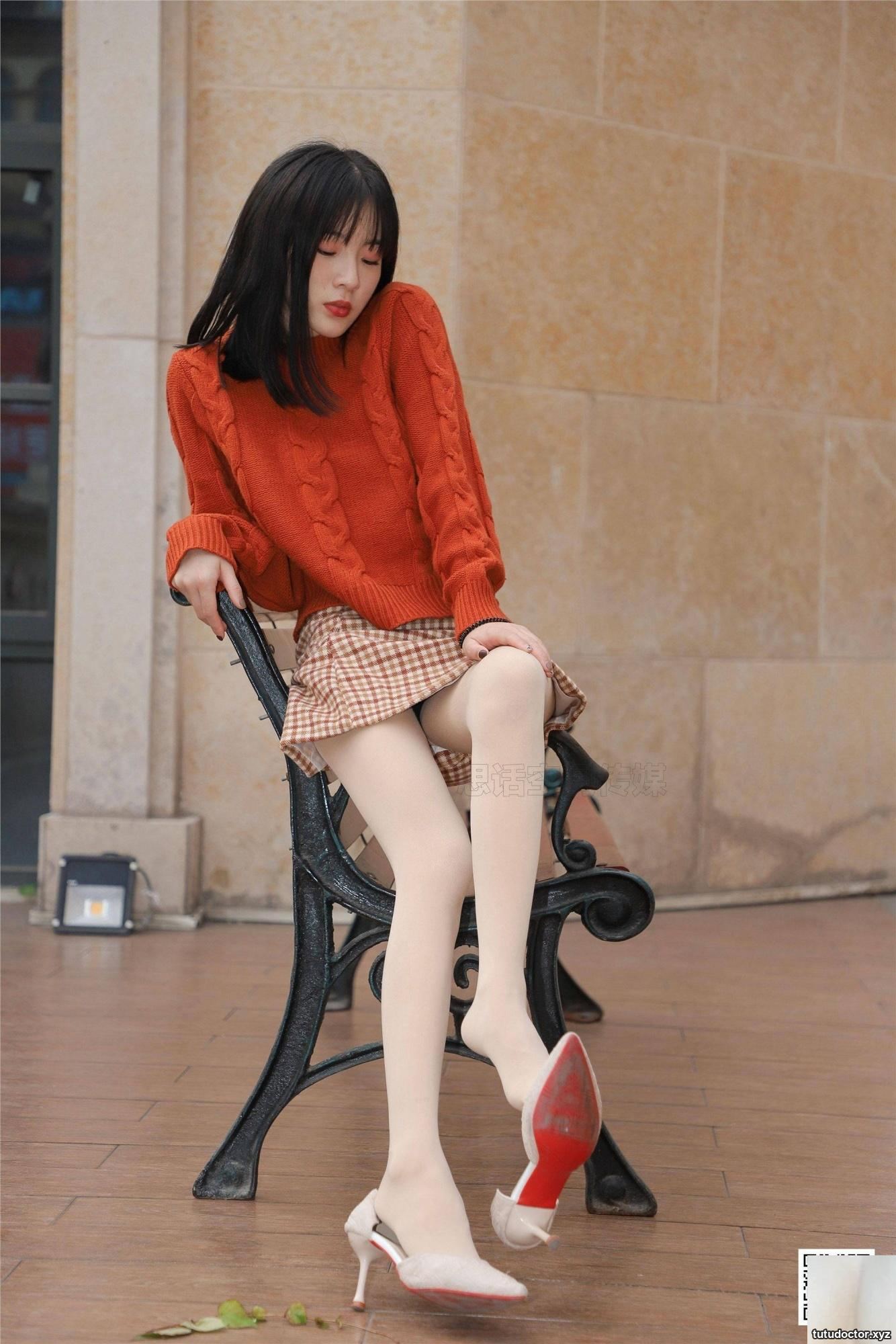 SJ064 Little fox fairy style pointed toe pumps for women · photo 7 of 12