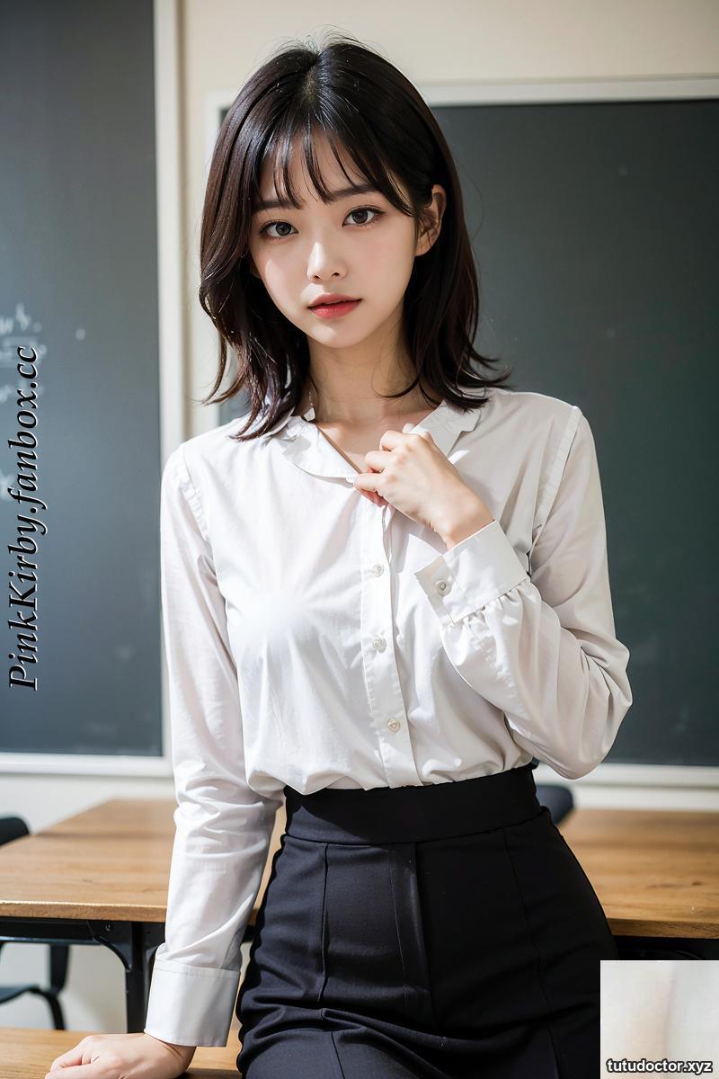 AI generated beauty~PinkKirby-Oh my beloved teacher!