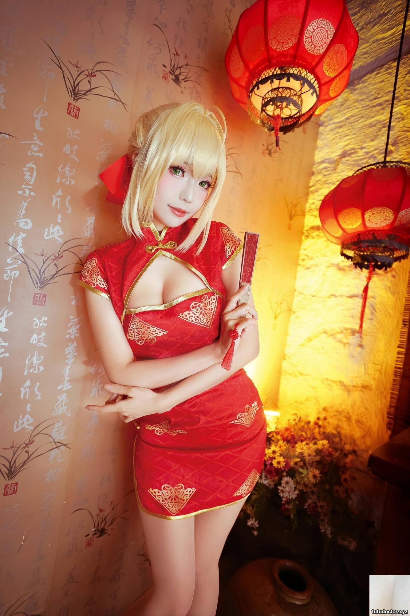 (Online collection) Welfare girl ElyEE’s “High-heeled Cheongsam” VIP Exclusive (36P