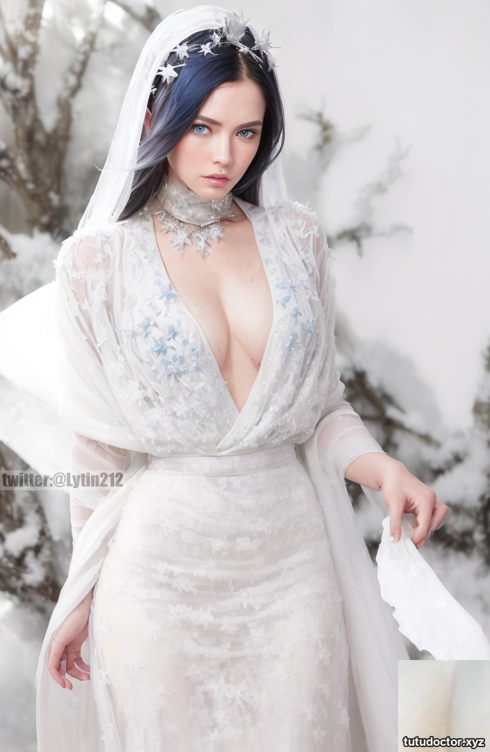 AI Art-Snow Princess