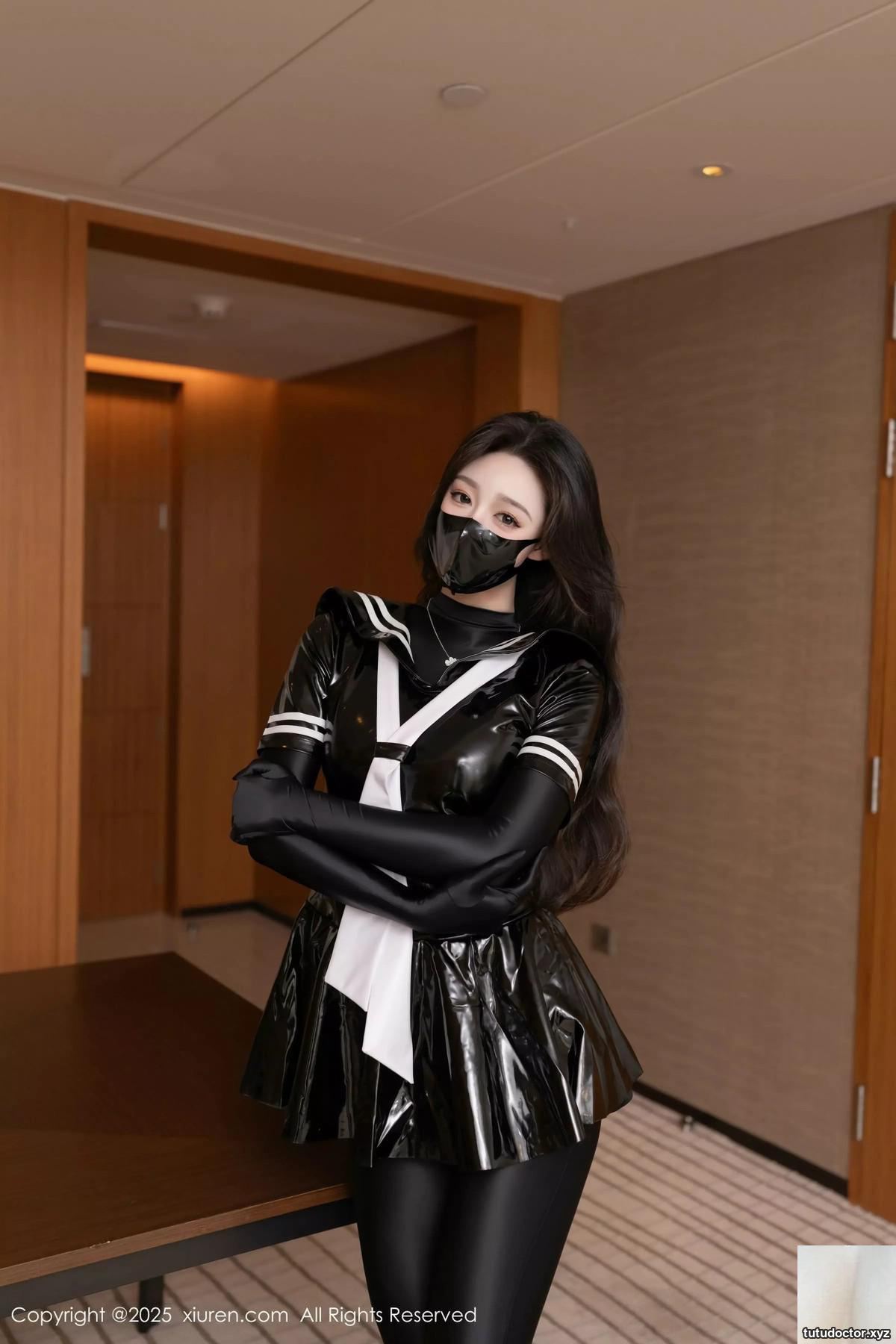 2025.03.28 VOL.10087 XiaodouDou Black Gel Clothing Full Version · photo 2 of 62