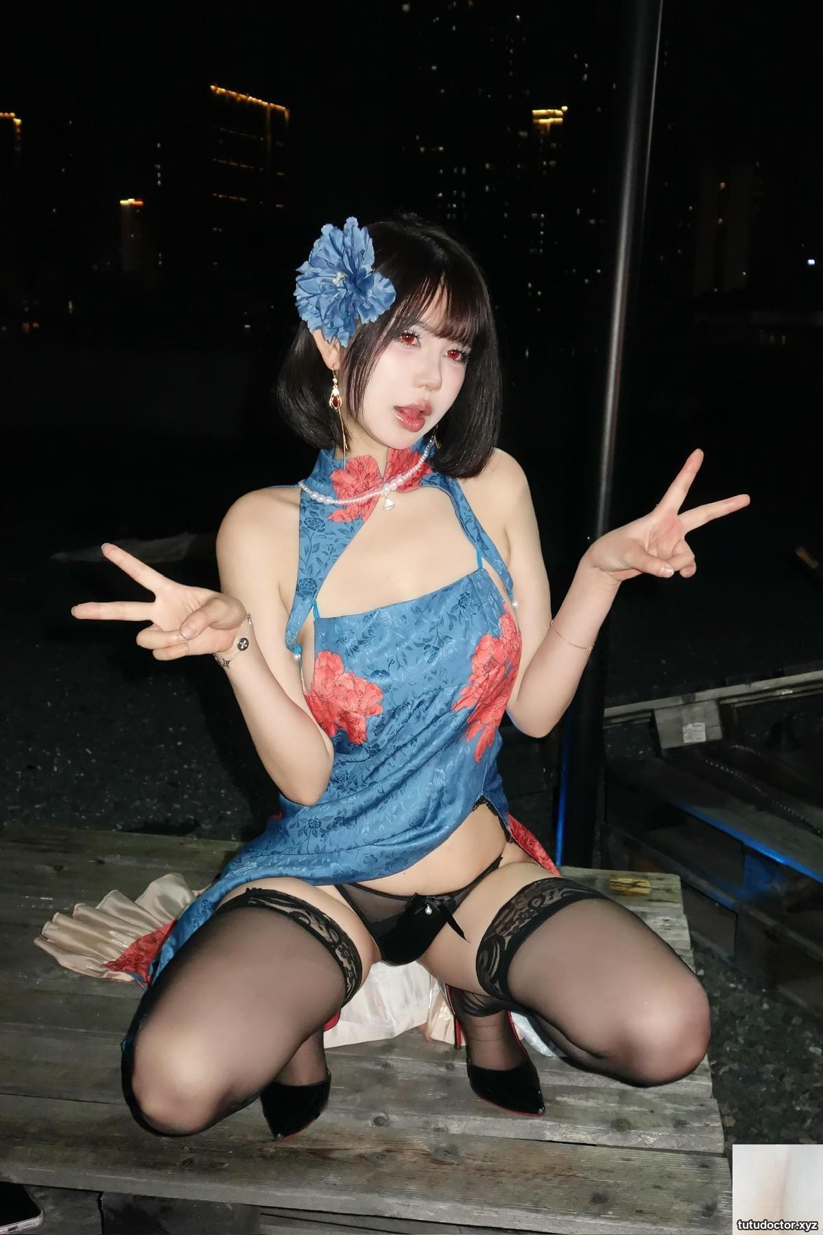 Tina is so evil – Azur Lane Jianwu Cheongsam · photo 17 of 29