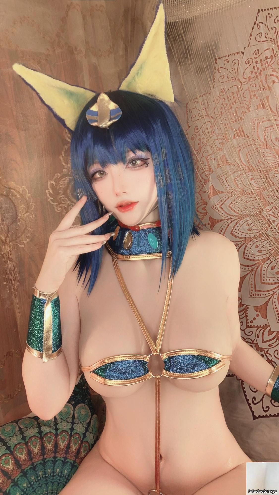 Welfare Girl Cheese Block Egyptian Cat VIP exclusive · photo 40 of 44